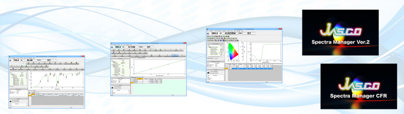 logiciel spectroscopie spectra manager