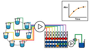 fraction flow graph