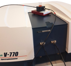 Spectromètre fibre optique UV-Vis NIR déporté